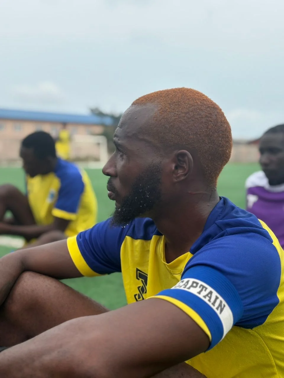 Shegx wearing the captain's armband